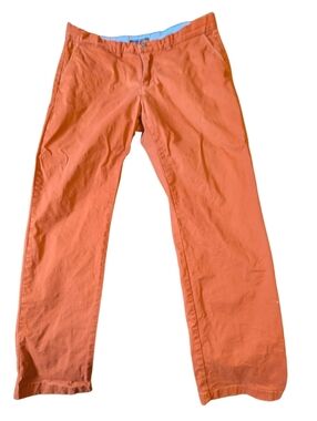 Tommy Hilfiger Orange Men's Chinos VGUC